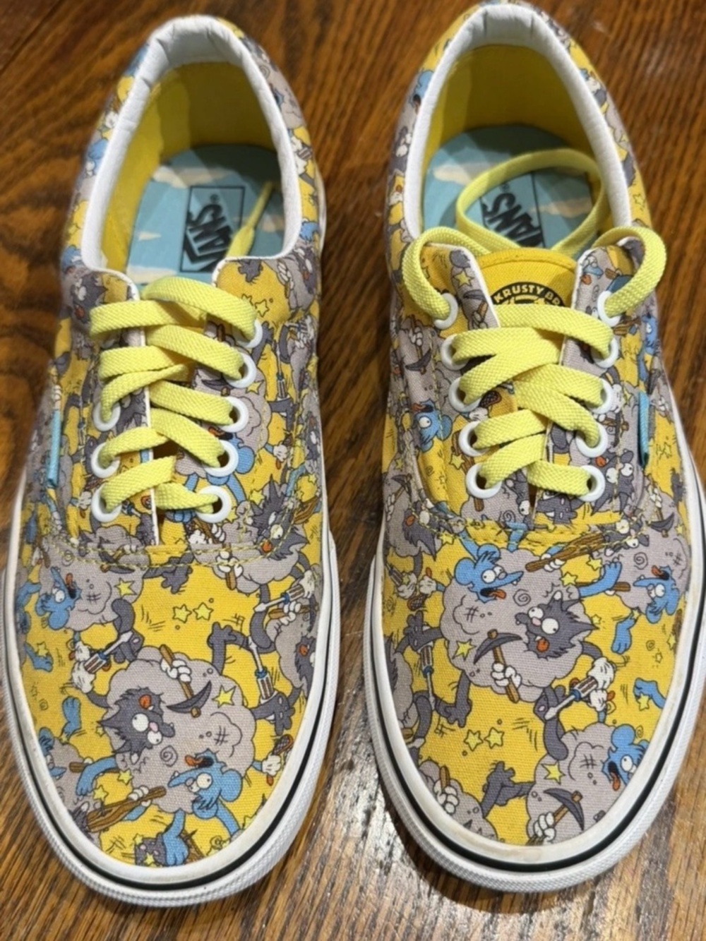 Vans The Simpsons Limited Edition Sneakers Men’s Sz 8 Women’s Sz 9.5